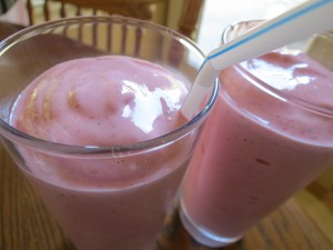 Strawberry & Raspberry Smoothie