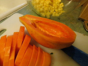 Fresh Hawaiian Papaya